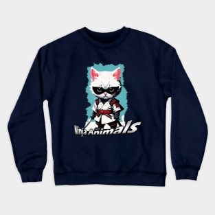 Ninja Animals Crewneck Sweatshirt